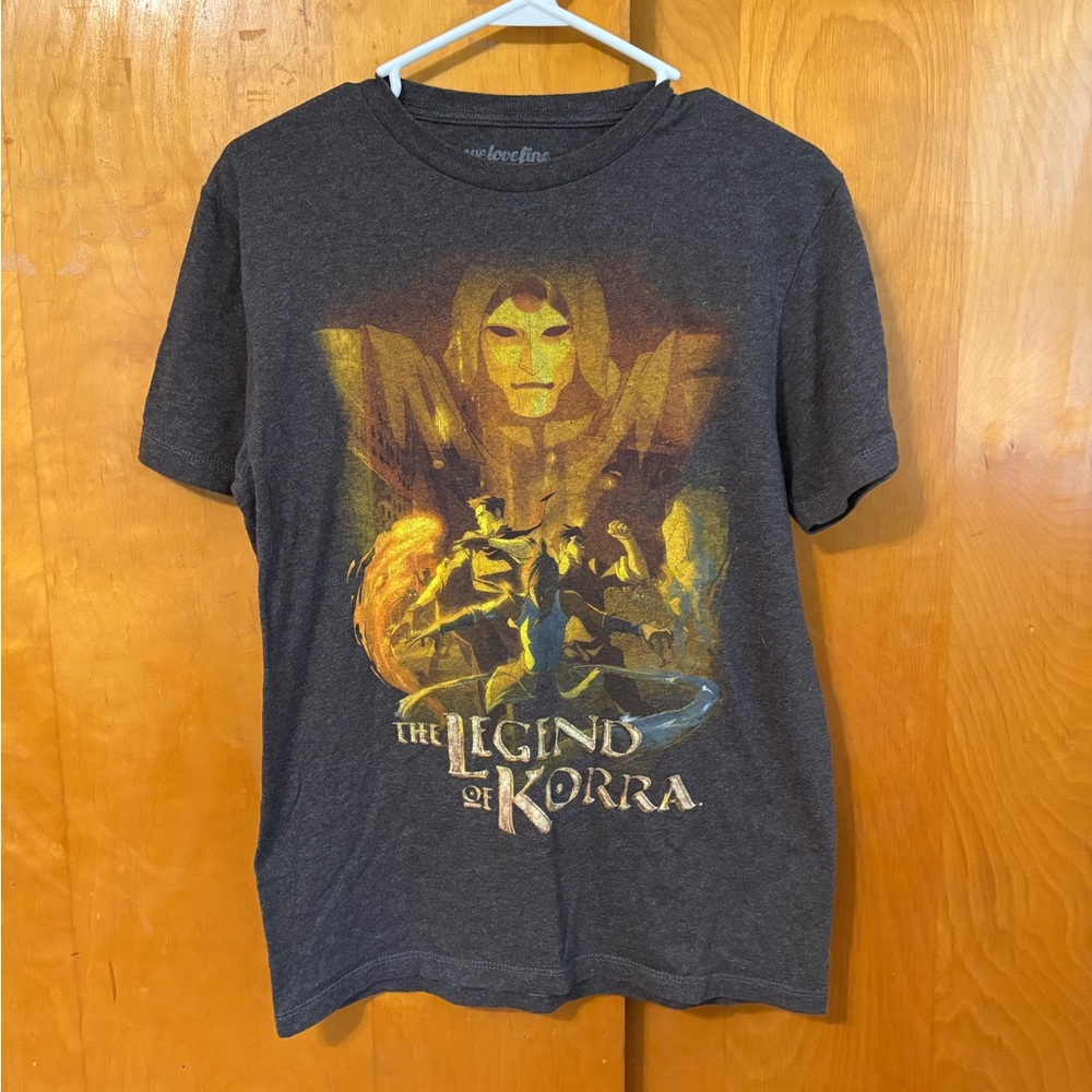 Legend of Korra Dark Gray Tee